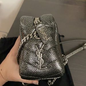 Saint Laurent Y Matelasse Bowling Bag